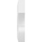 Ekena Millwork Gulliver Architectural Grade PVC Running Trim, 4"H x 5/8"P x 48"L RUNP04X0625X48GUL - alternate 6